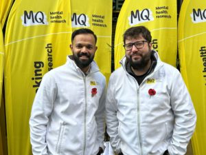 An image of Azeem Rafiq and Mark Leftly at the Lord Mayor's Show